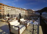 Terrasse des Sotchi Marriott Hotels von Marriott International